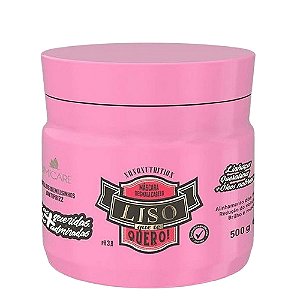 BARROMINAS Máscara Liso Que Te Quero! 500g - Cabelos Lisos, Volumosos e Ressecados