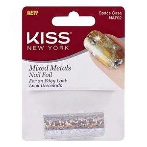 KISS NEW YORK Nail Art Mixed Metals Space Case (NAF02)