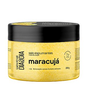LABOTRAT Sais Espumantes Rosto e Corpo Maracujá 280g - Esfoliação Suave e Açao Calmante
