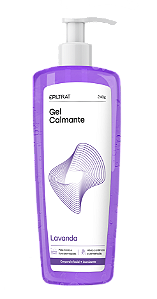 LABOTRAT Gel Calmante Corporal e Facial Pós-epilatório Lavanda 240g Multifuncional: pós-depilação, pós-barba, pós-sol e mancure