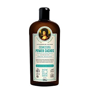 COSMECEUTA Leave-in Ativador de Cachos Vegano Power Cachos 300ml - Proteção e Ativação Térmica