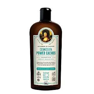 COSMECEUTA Leave-in Ativador de Cachos Vegano Power Cachos 300ml - Cabelos Cacheados e Crespos