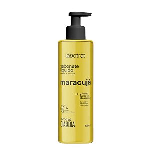 LABOTRAT Sabonete Líquido Rosto e Corpo Maracujá 190ml - Sensação de frescor pós-banho