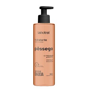 LABOTRAT Hidratante Rosto e Corpo Pêssego 190ml - Pele Macia, Hidratada e Perfumada