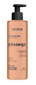 LABOTRAT Pêssego Hidratante para o Rosto e Corpo com Hidratação Prebiótica 190ml