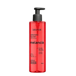 LABOTRAT Sabonete Líquido Rosto e Corpo Melancia 190ml - Limpeza Suave e Pele Refrescante