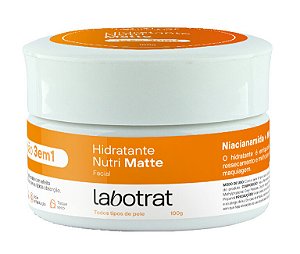 LABOTRAT Hidratante Nutri Matte com Niacinamida Manteiga de Karité e Óleo de Rosa Mosqueta 100g