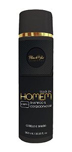 BLACK FIX Homem Shampoo e Condicionador 2 em 1 para o Cabelo e Barba 300ml