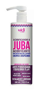 Acidificante Acidificando a Juba WIDICARE 500ml para Cabelos Ondulados, Cacheados, Crespos ou Crespíssimos