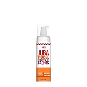 WIDI CARE Mousse JUBA Criador de Cachos 200ml - Cabelos Cacheados, Ondulados e Crespos