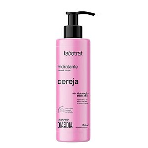 LABOTRAT Hidratante Rosto e Corpo Cereja 190ml - Pele Macia, Hidratada e Perfumada