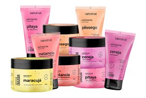 Creme Esfoliante Facial e Corporal LABOTRAT 150g e 300g - escolha o seu preferido