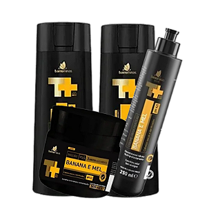 BARROMINAS Banana e Mel para Cabelos Secos e Danificados - Escolha o seu produto