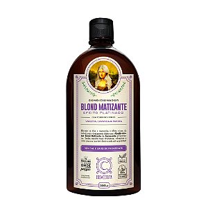 COSMECEUTA Condicionador Vegano Blond Matizante 300ml - Cabelos Loiros, Grisalhos e Platinados