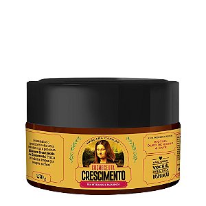 COSMECEUTA Máscara Vegano Crescimento 250g - Cabelo com Queda, Fios Fracos e Quebradiços