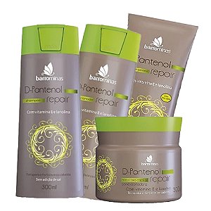 BARROMINAS D-Pantenol Repair para Cabelos Frágeis e Sem Vida - Escolha o seu produto