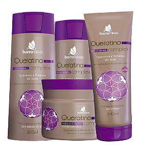 BARROMINAS QUERATINA COMPLEX para Cabelos Danificados e Quebradiços - Escolha o seu produto