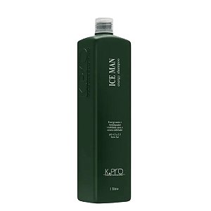 K.PRO Shampoo Energy Ice Man 1l – Queda de Cabelo, Oleosidade e Caspa