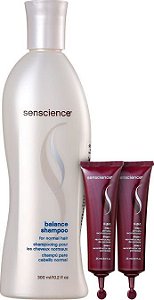 SENSCIENCE Kit Shampoo Balance 300ml + CPR 2x25ml
