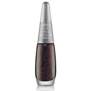 IMPALA Esmalte Viva, Ame & Brilhe Glitter 3D Na Mira 3D 7,5ml