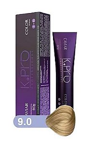 K.PRO Caviar Color Coloração Permanente 9.0 Loiro Muito Claro 60g