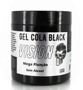 VISION Gel Cola Mega Fixação Black 240g