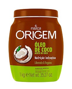 ORIGEM Creme de Hidratação Condicionante Óleo de Coco Vegano 1Kg