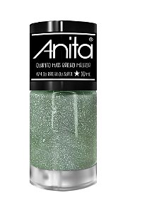 ANITA Esmalte Quanto Mais Brilho Melhor Glitter Ou Brilha ou Surta 10ml