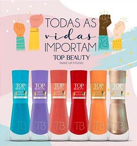 TOP BEAUTY Premium Esmalte Vegano Todas as Vidas Importam Coleção