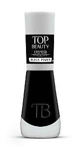 TOP BEAUTY Premium Esmalte Vegano Cremoso Black Power 9ml