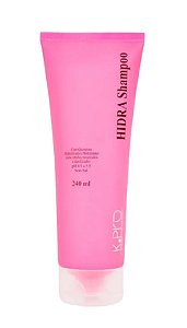 K.PRO Shampoo Hidratante Suave Hidra 240ml para Cabelos Danificados, Ressecados, Quebradiços ou Quimicamente Tratados