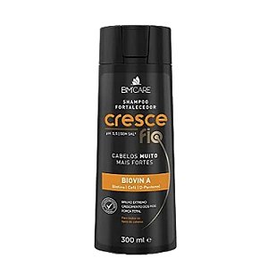 BARROMINAS Shampoo Fortalecedor Cresce Fio 300ml – Cabelos com Queda, Fios Finos e Fracos
