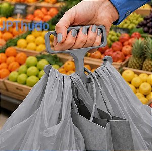 Suporte para Carregar Sacolas de Mercado
