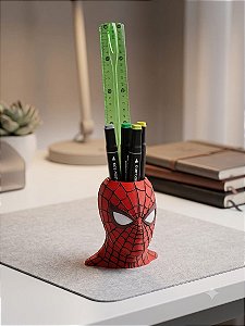 Porta Canetas Homem- aranha