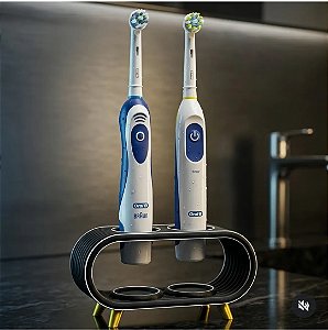 Suporte organizador para escovas elétricas