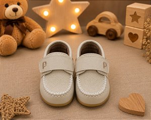 Mocassim Social Pitico Marfim