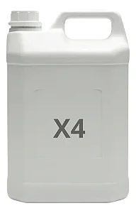 Kit 4 Galões Virgem Branco Leitoso De 5 Litros Cada