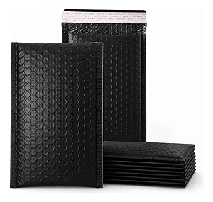Envelope de Segurança com Bolha 26 x 36 cm - Preto