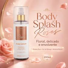 BODY SPLASH BARBOUR'S - Roses (Pimenta Rosa, Flor de Pêssego, Almiscar Branco)