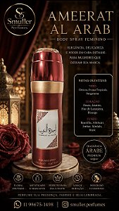 BODY SPRAY ASDAAF / LATTAFA AMEERAT AL ARAB RED (VERMELHO)