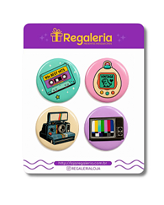 Cartela de Bottons Nostalgia