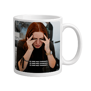 Caneca Eu amo meu trabalho!