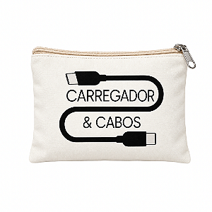 Necessaire Carregador & Cabos