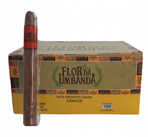 CHARUTO FLOR DA UMBANDA CX COM 50 UNID