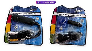 Kit com 2 Capturadoras de Vídeo USB Leadership — Converta VHS/Fitas para Digital — Lacrada na Caixa