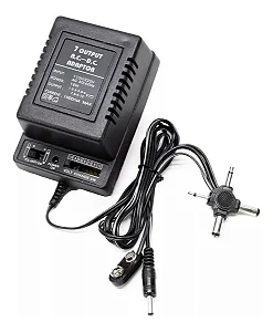 Fonte Universal AC-DC Memex MU1000 — 1,5V a 12V — 1000mA — com Caixa Original