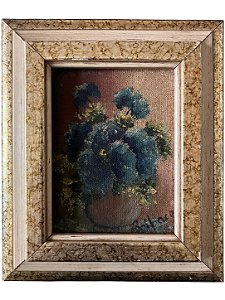 Zaneide di Pace 1986, óleo sobre tela, 16x19cm