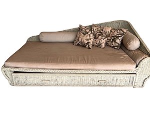Bicama Artesanal de Vime - Feita à Mão em Embu das Artes - Sofá/Cama