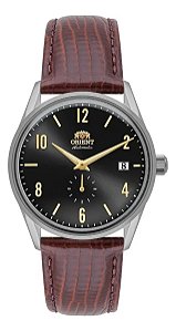 Relogio Orient Special Calibers Yn6sc033 P2nx Marrom-escuro Prateado Preto