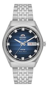 Relógio Orient Masculino Automático Aço Inox Prateado Azul-escuro Yn6ss014 Disx
